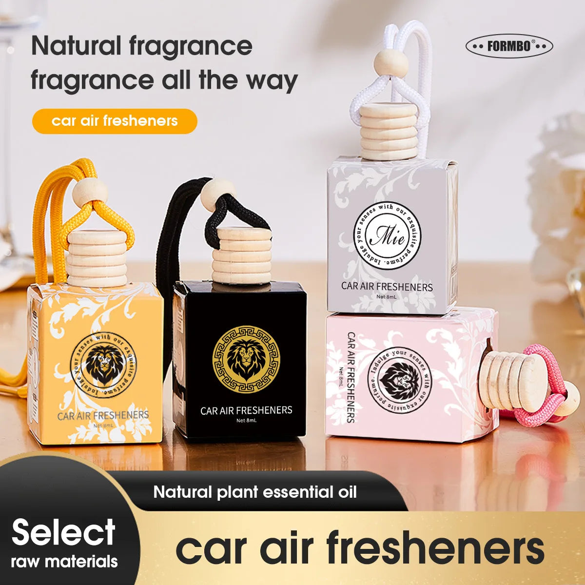 fresco natural carro perfume frutado ambientadores de ar do carro marca duradoura  fragrância jadec carro pingente desodorante